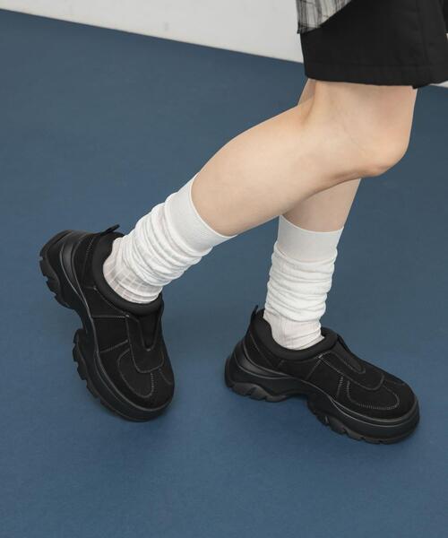 KBF ステッチデザインスリッポン ステッチデザインスリッポン（スニーカー）｜KBF（ケイビーエフ