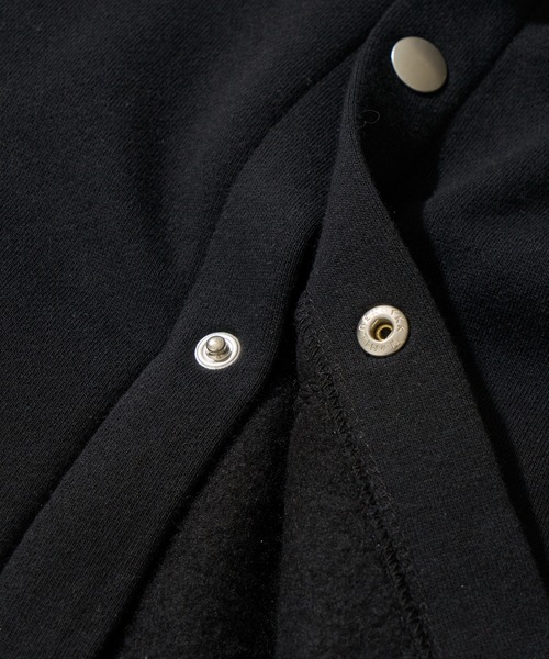 Healthknit(ヘルスニット)の「【Healthknit】Classic Sweat Crew cardigan L/S / クルーネック スウェット カーディガン(カーディガン/ボレロ・レディース・チャコールグレー/グレー/マルーン/ブラック・MEDIUM/LARGE)」の9枚目の写真
