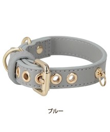 LOAR（ロア）の「LOAR/エコレザー首輪 チャームリング付き（リード/ハーネス/首輪）」