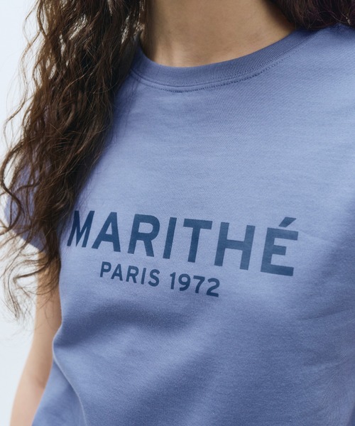 W REGULAR LOGO TEE（Tシャツ/カットソー）｜MARITHE + FRANCOIS