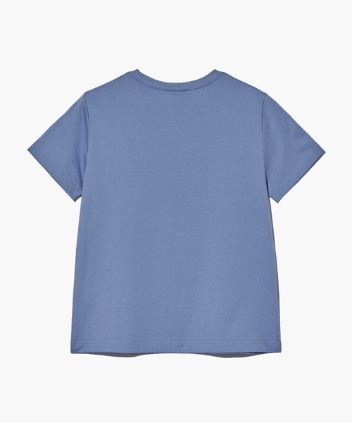 MARITHE + FRANCOIS GIRBAUD(マリテフランソワジルボー)の「W REGULAR LOGO TEE(Tシャツ/カットソー・レディース・ブルー/ピンク/ホワイト・SMALL/MEDIUM)」の8枚目の写真