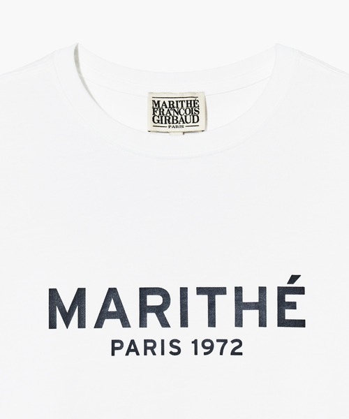 W REGULAR LOGO TEE（Tシャツ/カットソー）｜MARITHE + FRANCOIS