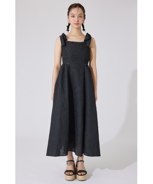 rienda(リエンダ)の「【AKB48 千葉恵里さん着用】ショルダーリボンワンピース 夏服 キャミワンピース(ワンピース・レディース・アイボリー/ブラック/ライトピンク・SMALL/MEDIUM)」の22枚目の写真