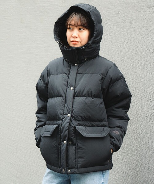THE NORTH FACE(ザノースフェイス)の「THE NORTH FACE / キャンプシエラ ショート NDW92531(ダウンジャケット/コート・レディース・ブラック/ホワイト系その他5・LARGE/MEDIUM)」の10枚目の写真