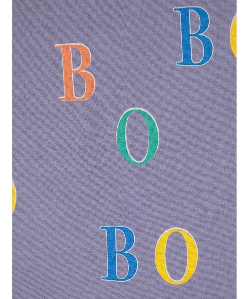 BOBO CHOSES(ボボショーズ)の「Multicolor Bobo all over ranglan T-shirt(Tシャツ/カットソー・キッズ・ネイビー・8-9y/6-7YEAR/4-5YEAR/2-3YEAR/10-11y/12-13y)」の3枚目の写真
