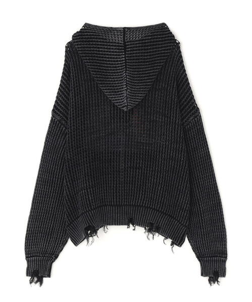 パーカー DankeSchon/ダンケシェーン/CHEMICAL MESHKNIT ZIPHOODIE レディース メンズ DankeSchon/ダンケシェーン/PATCHWORK ZIP HOODIE | L.H.P
