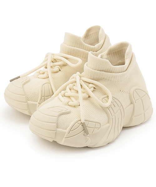 b・ROOM（ビールーム）の「ニットスリッポン（スリッポン・キッズ・アイボリー/ベージュ/ブラック・M/SS/LL/L/S）」の4枚目の写真