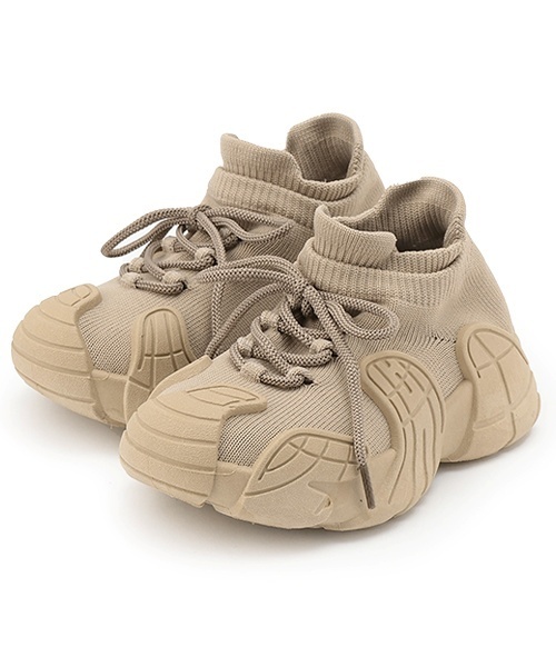 b・ROOM（ビールーム）の「ニットスリッポン（スリッポン・キッズ・アイボリー/ベージュ/ブラック・M/SS/LL/L/S）」の5枚目の写真