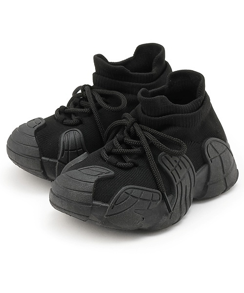 b・ROOM（ビールーム）の「ニットスリッポン（スリッポン・キッズ・アイボリー/ベージュ/ブラック・M/SS/LL/L/S）」の6枚目の写真