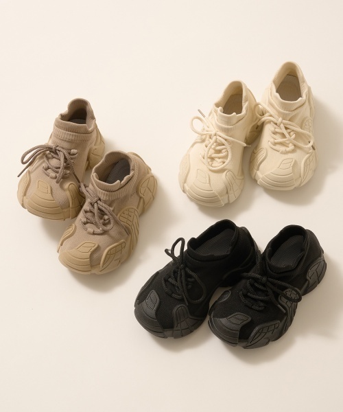 b・ROOM（ビールーム）の「ニットスリッポン（スリッポン・キッズ・アイボリー/ベージュ/ブラック・M/SS/LL/L/S）」の14枚目の写真