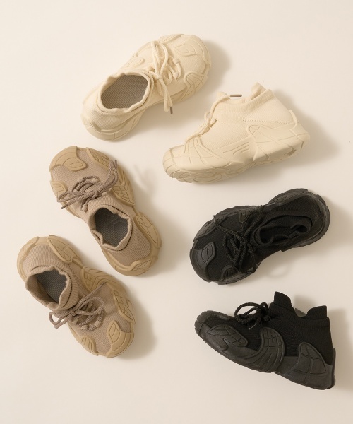 b・ROOM（ビールーム）の「ニットスリッポン（スリッポン・キッズ・アイボリー/ベージュ/ブラック・M/SS/LL/L/S）」の15枚目の写真