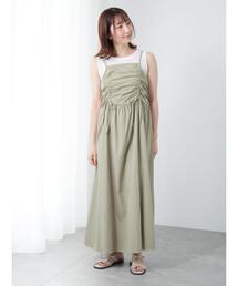 Te chichi TERRASSE（テチチテラス）の「ドロストキャミワンピース（ワンピース）」