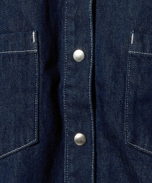 NEEDBY heritage（ニードバイヘリテージ）の「【別注】＜NEEDBY heritage＞ショートスリーブ シャツ（シャツ/ブラウス・レディース・コバルトブルー/ネイビー・FREE）」の19枚目の写真