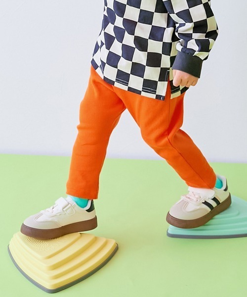 EN-JOY】どっちも前だから1人でお着替え カラフル 無地&総柄