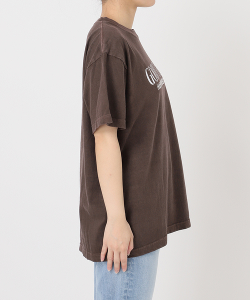 Spick & Span(スピックアンドスパン)の「GOOD ROCK SPEED / グッドロックスピード 別注lettered Tシャツ(Tシャツ/カットソー・レディース・ホワイト/ブラウン・FREE)」の15枚目の写真