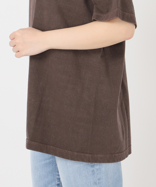 Spick & Span(スピックアンドスパン)の「GOOD ROCK SPEED / グッドロックスピード 別注lettered Tシャツ(Tシャツ/カットソー・レディース・ホワイト/ブラウン・FREE)」の17枚目の写真