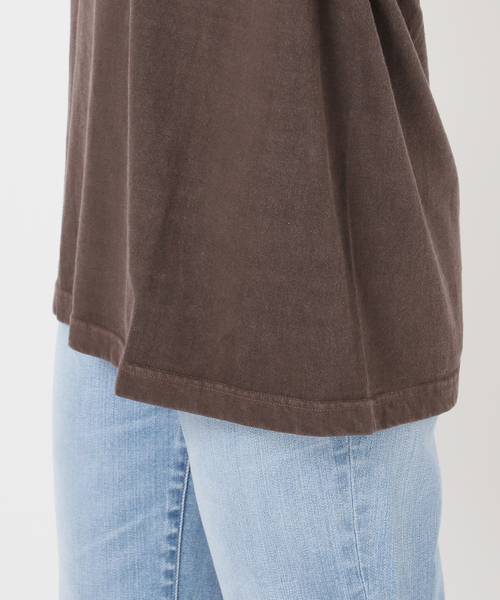 Spick & Span(スピックアンドスパン)の「GOOD ROCK SPEED / グッドロックスピード 別注lettered Tシャツ(Tシャツ/カットソー・レディース・ホワイト/ブラウン・FREE)」の18枚目の写真