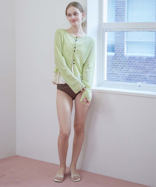 SEA DRESS（シードレス）の「クロスデザイントングサンダル（サンダル・レディース・ピンク/シルバー/アイボリー/ブラック・LL/L/M/S）」の7枚目の写真