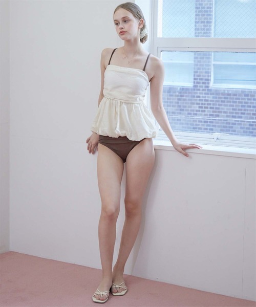 SEA DRESS（シードレス）の「クロスデザイントングサンダル（サンダル・レディース・ピンク/シルバー/アイボリー/ブラック・LL/L/M/S）」の10枚目の写真