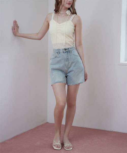 SEA DRESS（シードレス）の「クロスデザイントングサンダル（サンダル・レディース・ピンク/シルバー/アイボリー/ブラック・LL/L/M/S）」の12枚目の写真