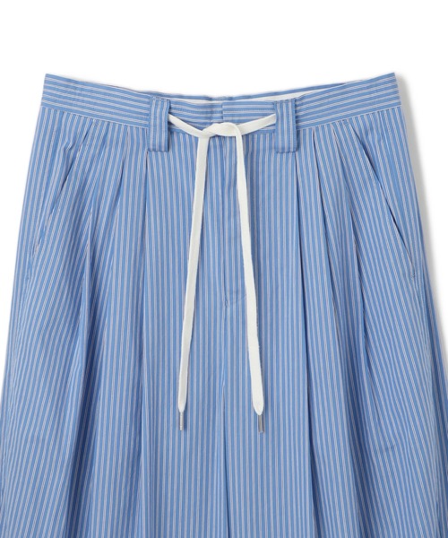 ADAM ET ROPE'（アダムエロペ）の「シャツスラックス（スラックス・レディース・サックスブルー/ベージュ系その他・38/36）」の4枚目の写真