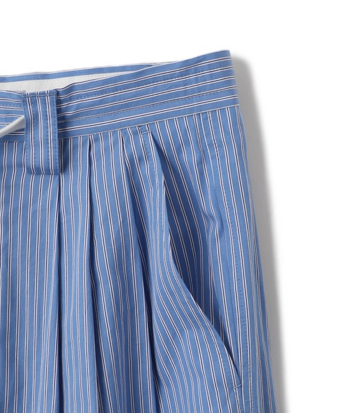 ADAM ET ROPE'（アダムエロペ）の「シャツスラックス（スラックス・レディース・サックスブルー/ベージュ系その他・38/36）」の5枚目の写真