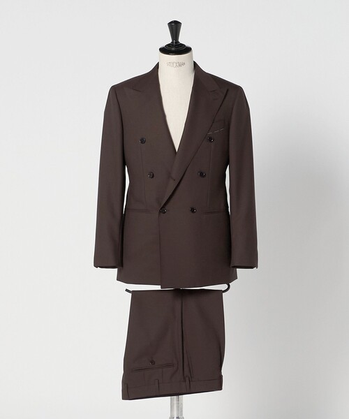 ウール モヘヤ トロピカル ダブル 6ボタン スーツ MC‐MODEL（スーツ