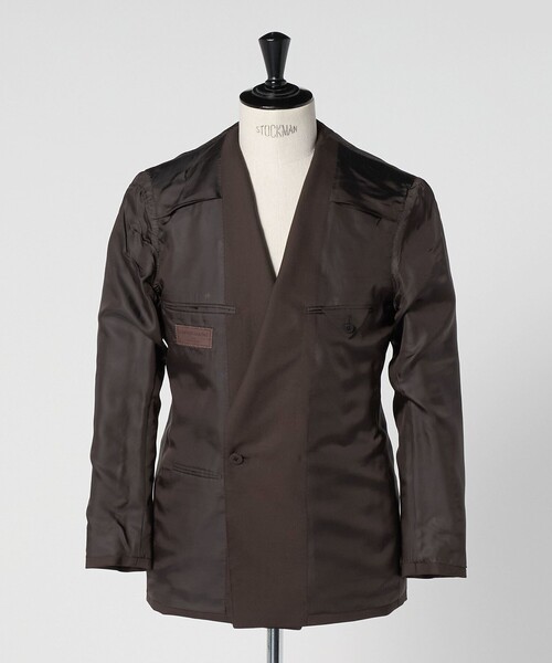 ウール モヘヤ トロピカル ダブル 6ボタン スーツ MC‐MODEL（スーツ