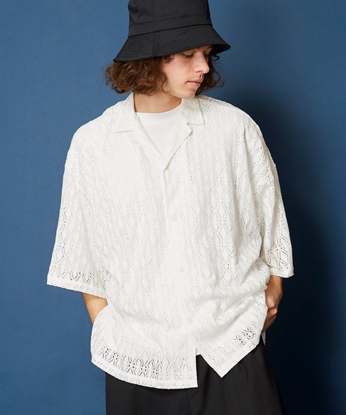 unrelaxing（アンリラクシング）の「半袖シャツ（シャツ/ブラウス・メンズ・スミクロ・FREE）」の2枚目の写真