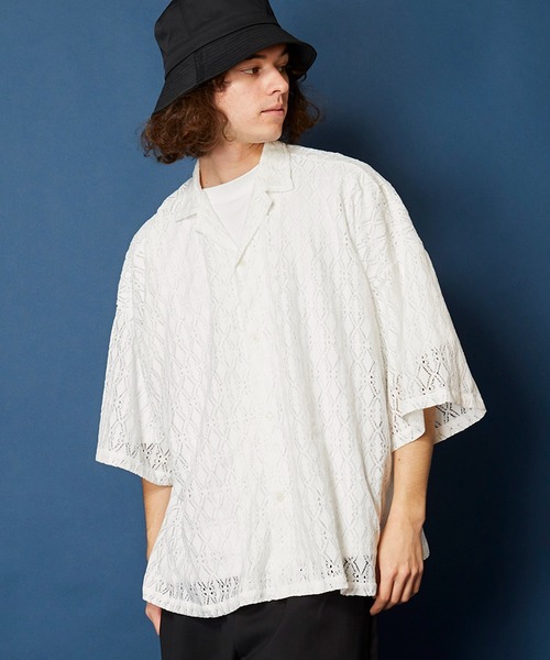 unrelaxing（アンリラクシング）の「半袖シャツ（シャツ/ブラウス・メンズ・スミクロ・FREE）」の3枚目の写真