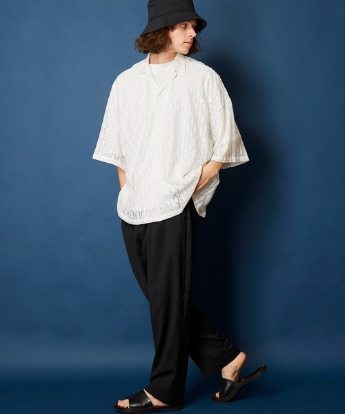 unrelaxing（アンリラクシング）の「半袖シャツ（シャツ/ブラウス・メンズ・スミクロ・FREE）」の6枚目の写真