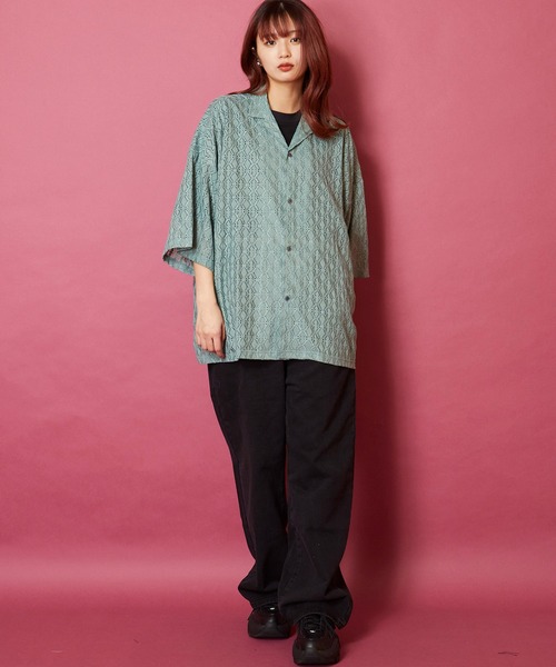 unrelaxing（アンリラクシング）の「半袖シャツ（シャツ/ブラウス・メンズ・スミクロ・FREE）」の9枚目の写真