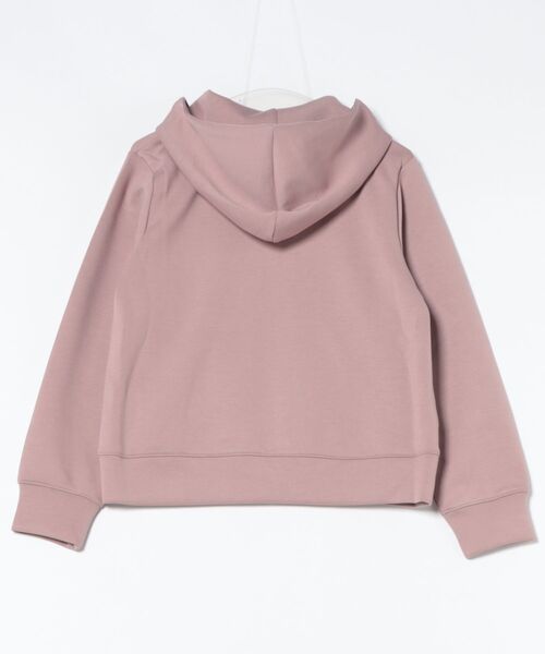 Honeys(ハニーズ)の「ダブルジップパーカー(パーカー・レディース・ヘザーチャコール/グレイッシュベージュ/ブラック/ネイビー/モカ/ピンク・L/LL/M)」の14枚目の写真