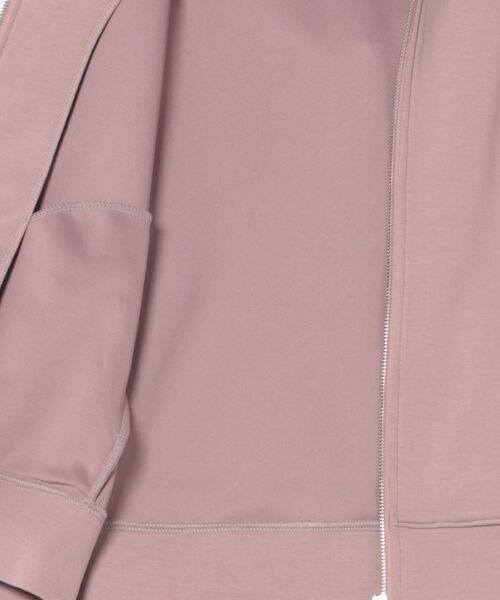 Honeys(ハニーズ)の「ダブルジップパーカー(パーカー・レディース・ヘザーチャコール/グレイッシュベージュ/ブラック/ネイビー/モカ/ピンク・L/LL/M)」の15枚目の写真