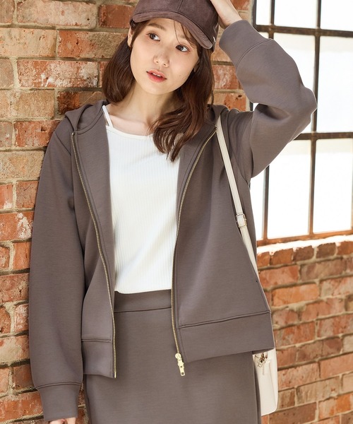 ダブルジップパーカー（パーカー）｜Honeys（ハニーズ）の