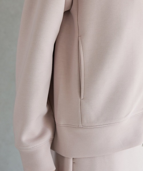 Honeys(ハニーズ)の「ダブルジップパーカー(パーカー・レディース・ヘザーチャコール/グレイッシュベージュ/ブラック/ネイビー/モカ/ピンク・L/LL/M)」の12枚目の写真