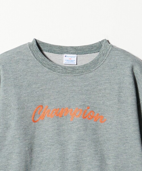 Champion（チャンピオン）の「＜Champion＞クルーネック スウェット / トレーナー / キッズ  140cm-160cm（スウェット・キッズ・ライトグレー/オリーブ・140cm/160cm/150cm）」の20枚目の写真