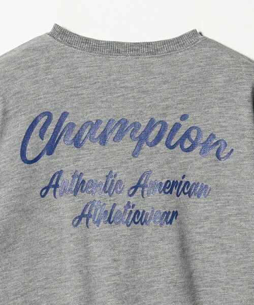 Champion（チャンピオン）の「＜Champion＞クルーネック スウェット / トレーナー / キッズ  140cm-160cm（スウェット・キッズ・ライトグレー/オリーブ・140cm/160cm/150cm）」の10枚目の写真