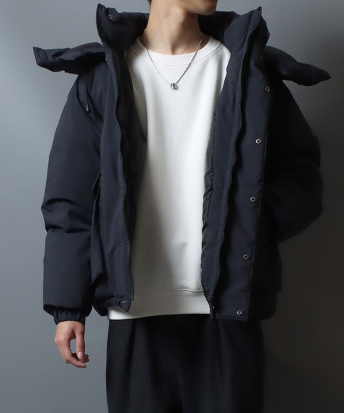 セール】ANPAS 2WAY High Neck Eco Down Jacket/別注 2WAY エコダウン