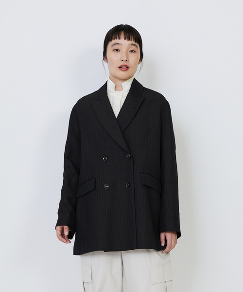 LOISIR ロワズィール ブロックチェックコート LOISIR｜ロワズィールのジャケット/アウター通販 - ZOZOTOWN