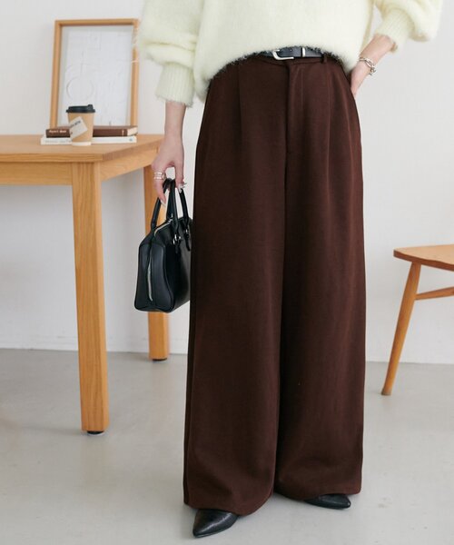 DISCOAT(ディスコート)の「【新色追加!】キレイメスウェットライクパンツ(その他パンツ・レディース・チャコールグレー/ライトベージュ/アイボリー/ブラック/ダークブラウン/ライトグレー/ダークグレー・MEDIUM/LARGE/ML/SMALL/TM/PS)」の7枚目の写真