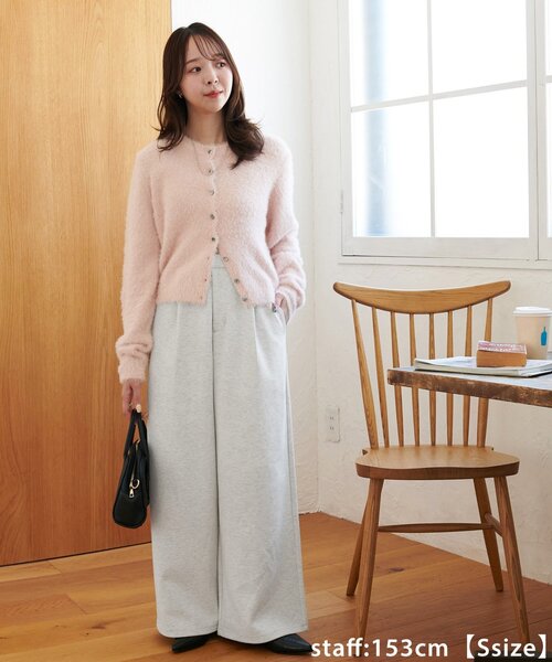 DISCOAT(ディスコート)の「【新色追加!】キレイメスウェットライクパンツ(その他パンツ・レディース・チャコールグレー/ライトベージュ/アイボリー/ブラック/ダークブラウン/ライトグレー/ダークグレー・MEDIUM/LARGE/ML/SMALL/TM/PS)」の17枚目の写真