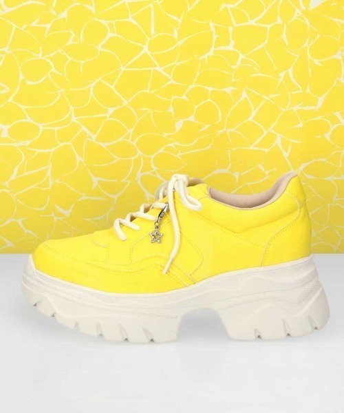 Parade（パレード）の「【推し活/推しカラー/メンカラ】WEB限定　足元に推し色を纏う「推し活シューズ」CT7887（スニーカー・レディース・パープル/レッド/ピンク/イエロー/オレンジ/ブルー/ホワイト/ブラック/グリーン・S/M/L/LL）」の6枚目の写真