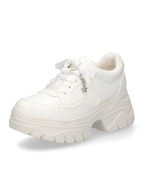 Parade（パレード）の「【推し活/推しカラー/メンカラ】WEB限定　足元に推し色を纏う「推し活シューズ」CT7887（スニーカー・レディース・パープル/レッド/ピンク/イエロー/オレンジ/ブルー/ホワイト/ブラック/グリーン・S/M/L/LL）」の10枚目の写真