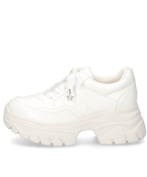 Parade（パレード）の「【推し活/推しカラー/メンカラ】WEB限定　足元に推し色を纏う「推し活シューズ」CT7887（スニーカー・レディース・パープル/レッド/ピンク/イエロー/オレンジ/ブルー/ホワイト/ブラック/グリーン・S/M/L/LL）」の11枚目の写真