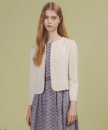 TOCCA｜トッカのノーカラージャケット通販 - ZOZOTOWN