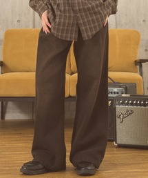 Zooodle(Y[h)tuck wide denim pants - ^bNChfjpc -(fjpc)