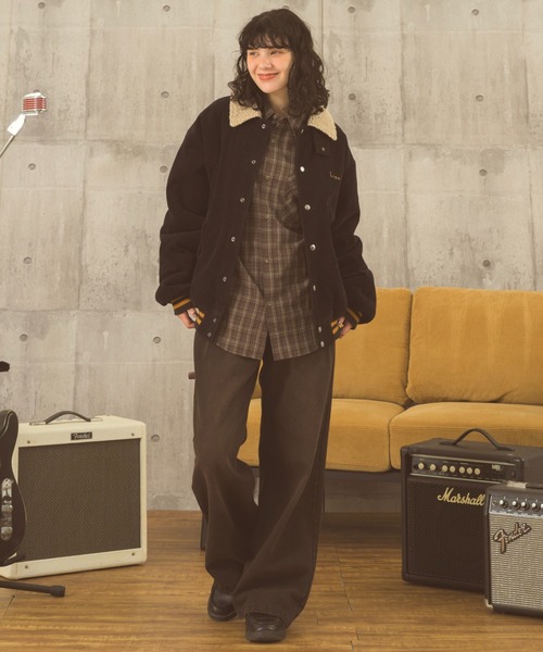 Zooodle(ズードル)の「tuck wide denim pants - タックワイドデニムパンツ -(デニムパンツ・メンズ・ブルー/ブラック・MEDIUM/LARGE)」の13枚目の写真