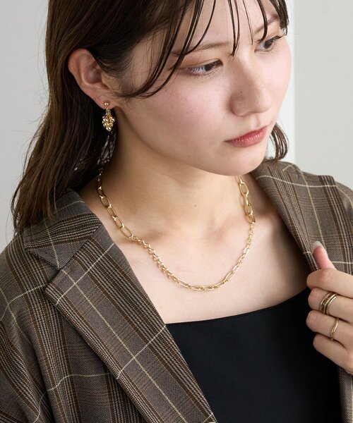 DISCOAT（ディスコート）の「【GOLDY】ジャンブルチェーンネックレス（ネックレス・レディース・シルバー/シルバー系その他/ゴールド・FREE）」の10枚目の写真