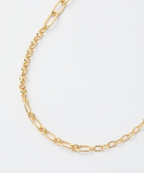 DISCOAT（ディスコート）の「【GOLDY】ジャンブルチェーンネックレス（ネックレス・レディース・シルバー/シルバー系その他/ゴールド・FREE）」の5枚目の写真